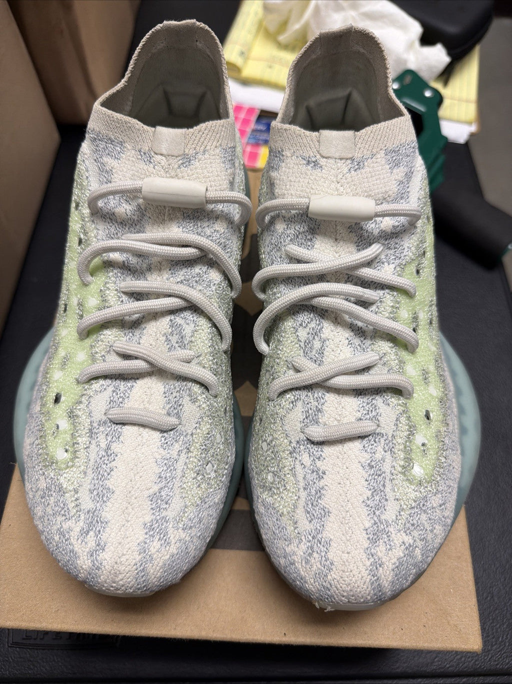 Adidas Yeezy Boost 380 Alien Blue. Brand New with Box. GW0304 - Size 7 - product image from the listing.