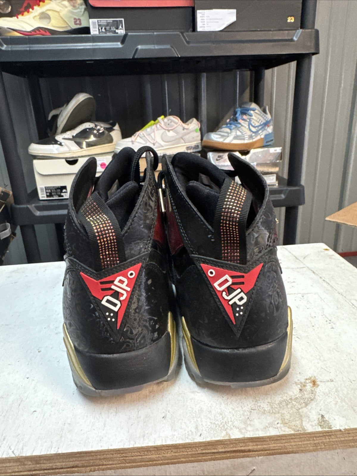 Jordan 7 Retro Doernbecher 2016 | Replacement Box - Barely Worn - Size 9 - product image from the listing.