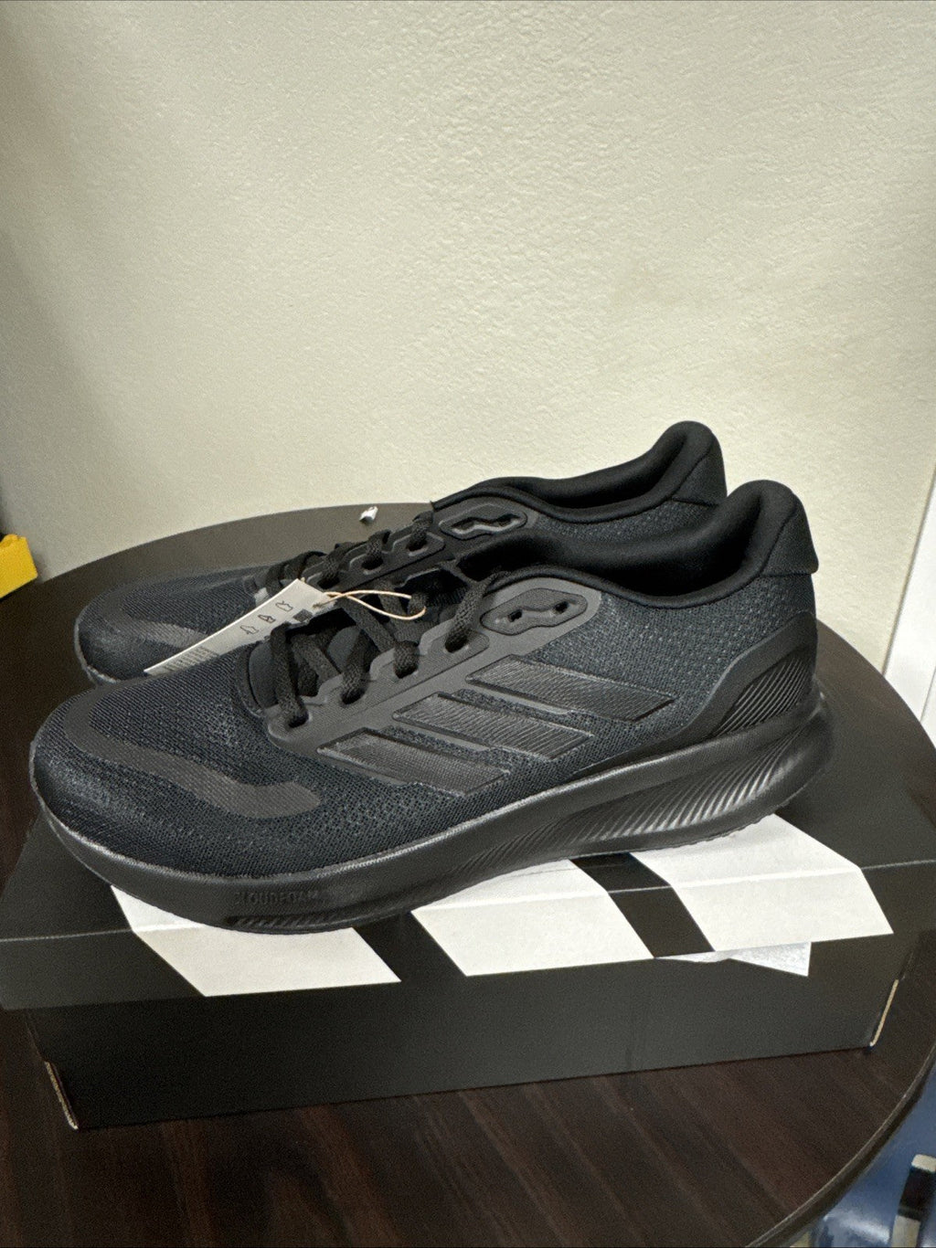 Adidas Runfalcon 5 Triple Black - Size 11.5 - product image from the listing.