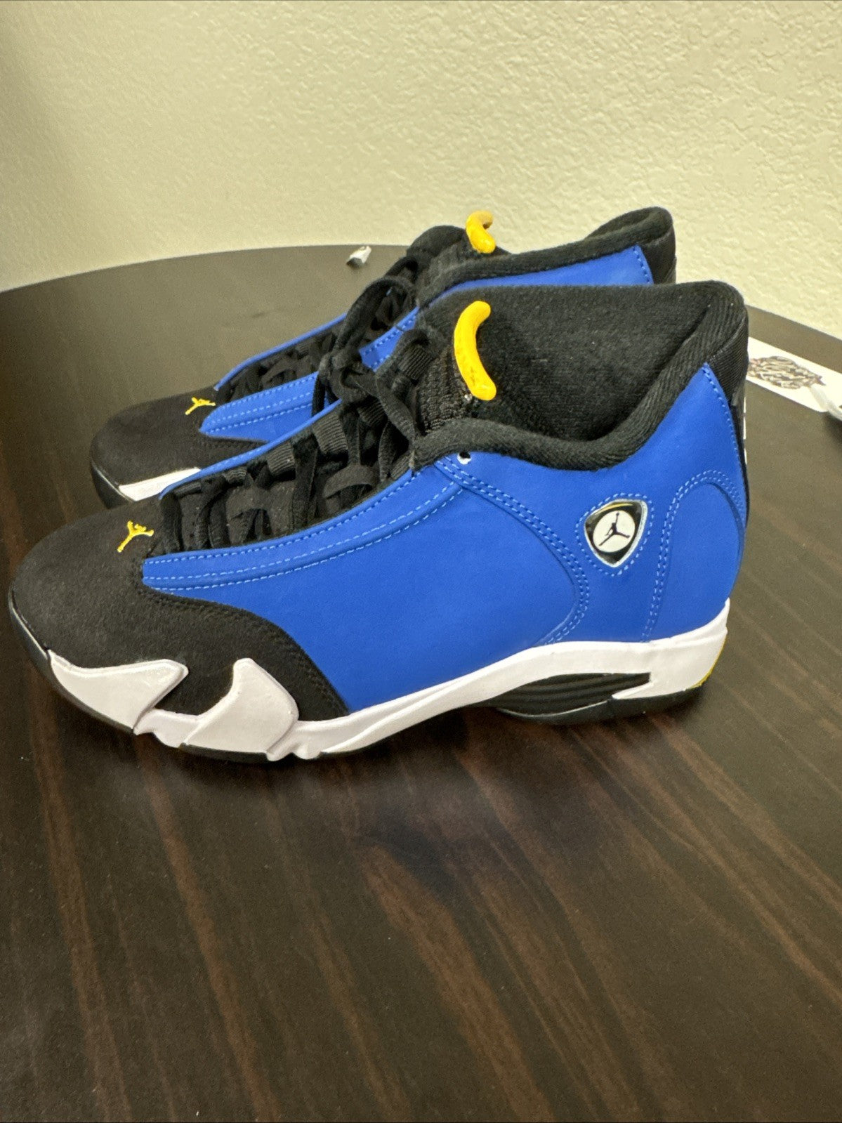 Air Jordan 14 Retro Laney Sneakers - size 5 - product image from the listing.