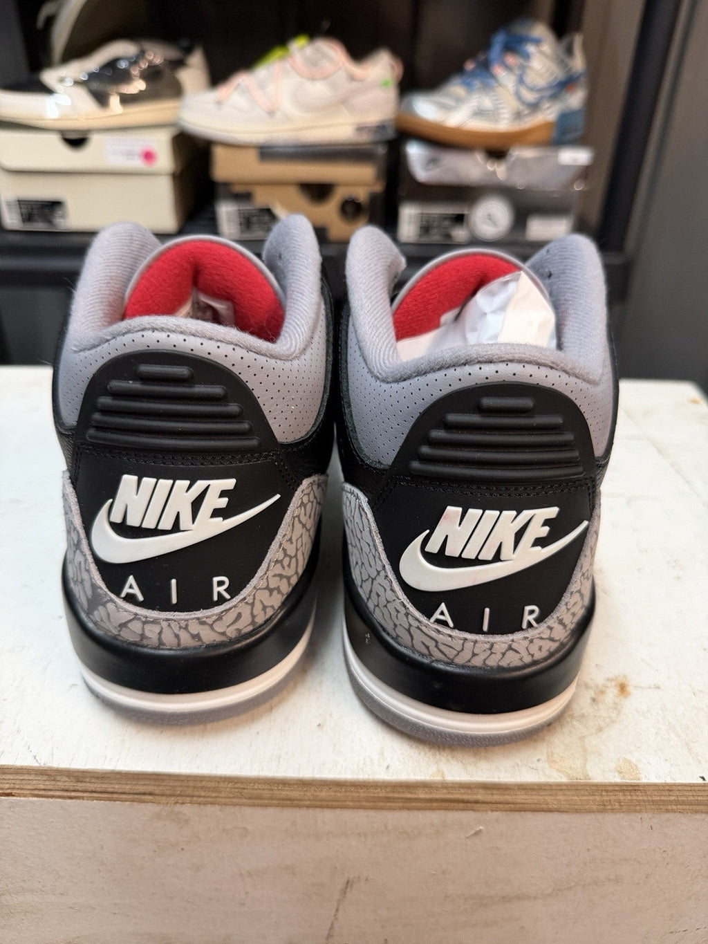 Jordan 3 Retro OG Mid Black Cement - Size 11 - product image from the listing.