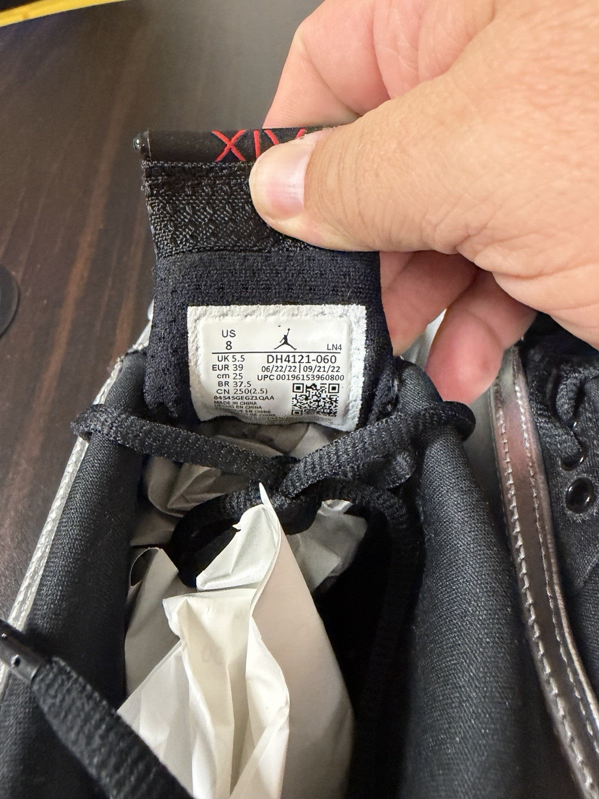 Air Jordan 14 Retro Low Metallic Silver W - Size 8 - product image from the listing.