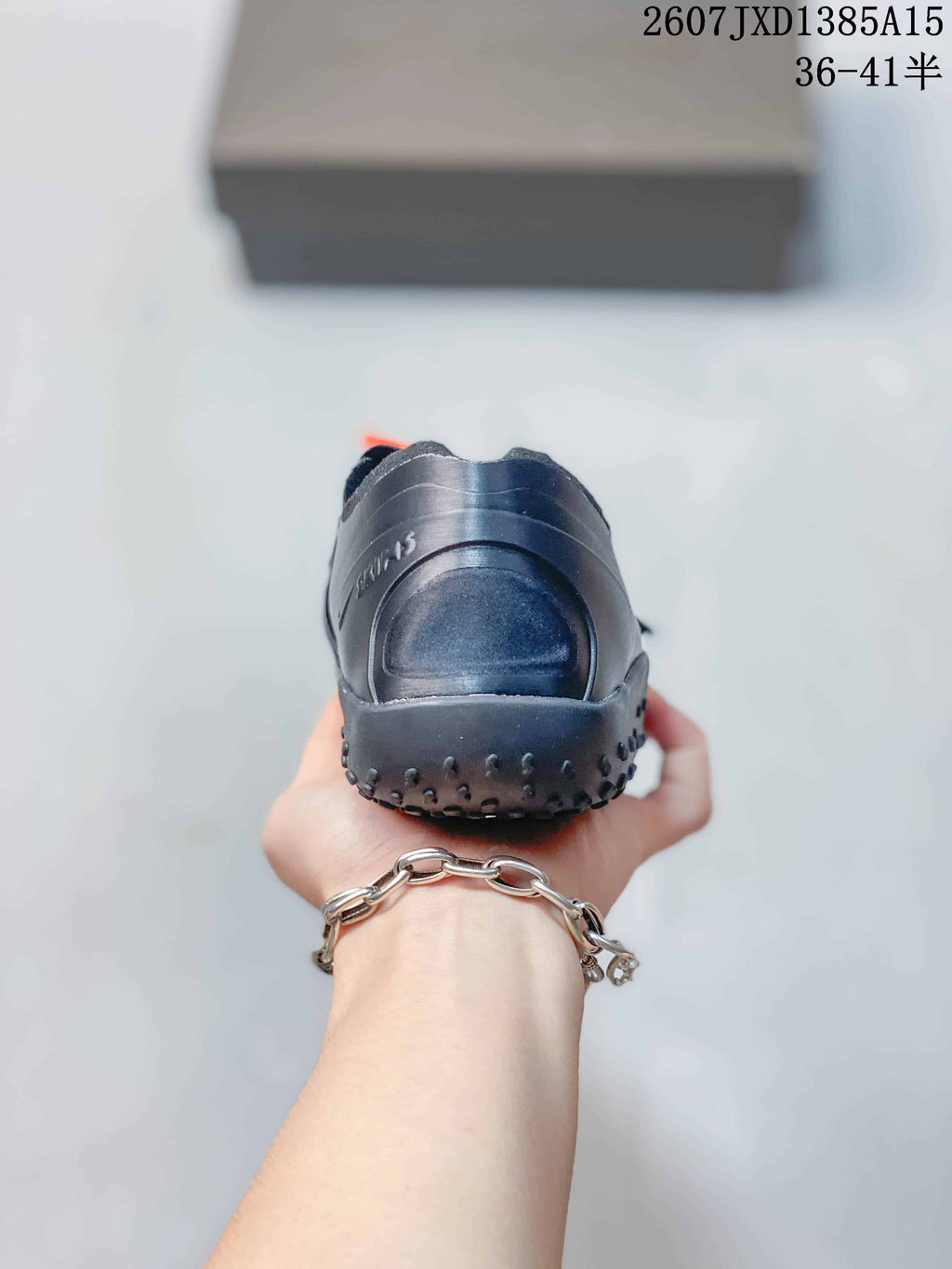 Nike x SKIMS Air Rift Mesh Split-Toe Shoes in Black - product image from the listing.