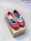 New Balance Flat Breeze Sneakers in Red 711260QQT - product image from the listing.