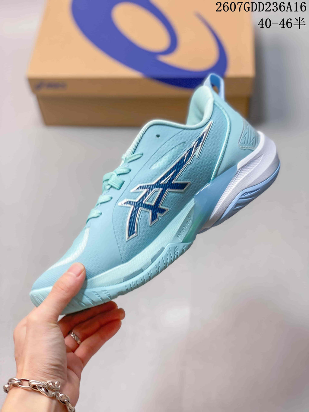 ASICS SWIFTACE YUKI Basketball Sneakers in Light Blue - product image from the listing.