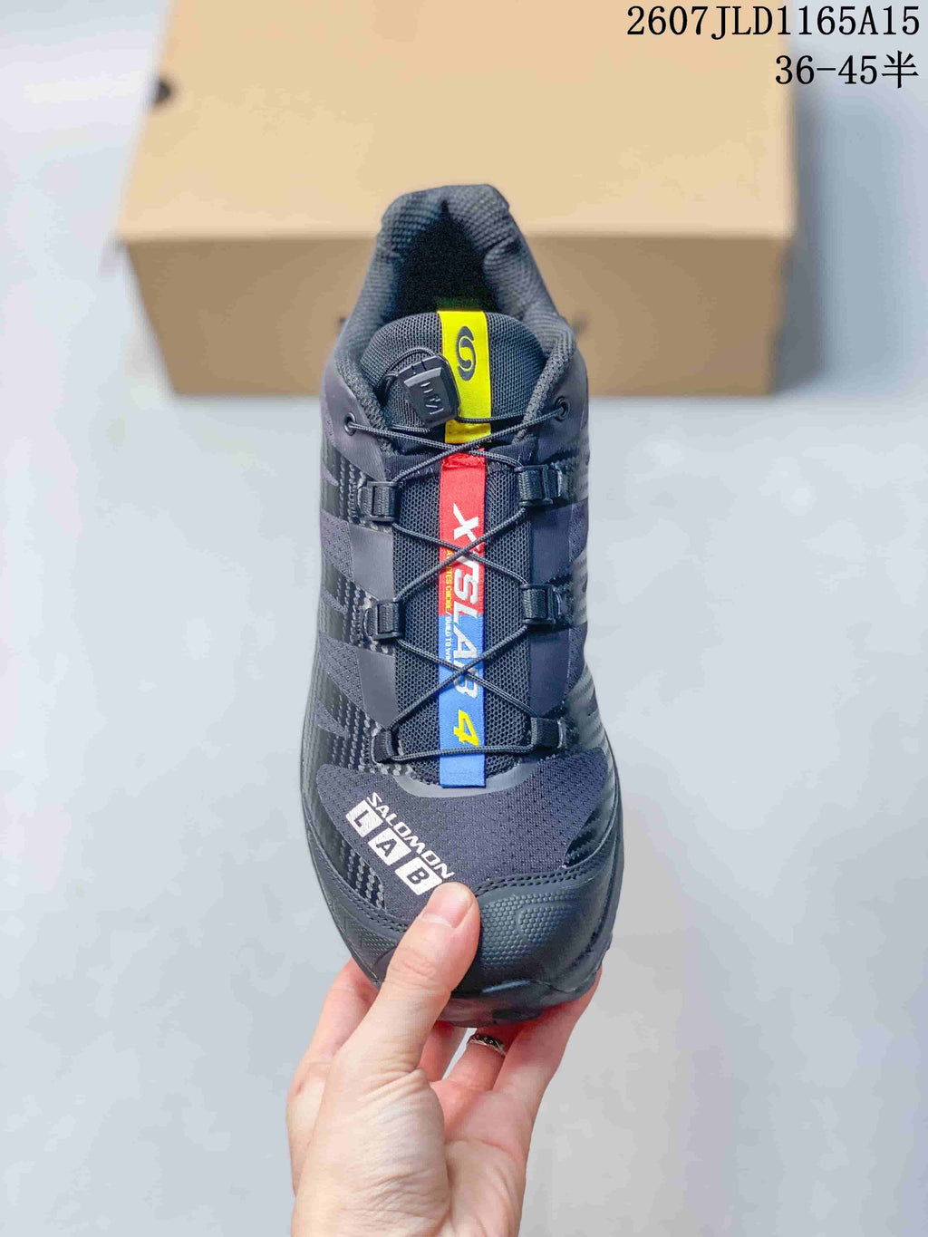 Salomon XT-4 OG Black Trail Trainers L47132900 - product image from the listing.