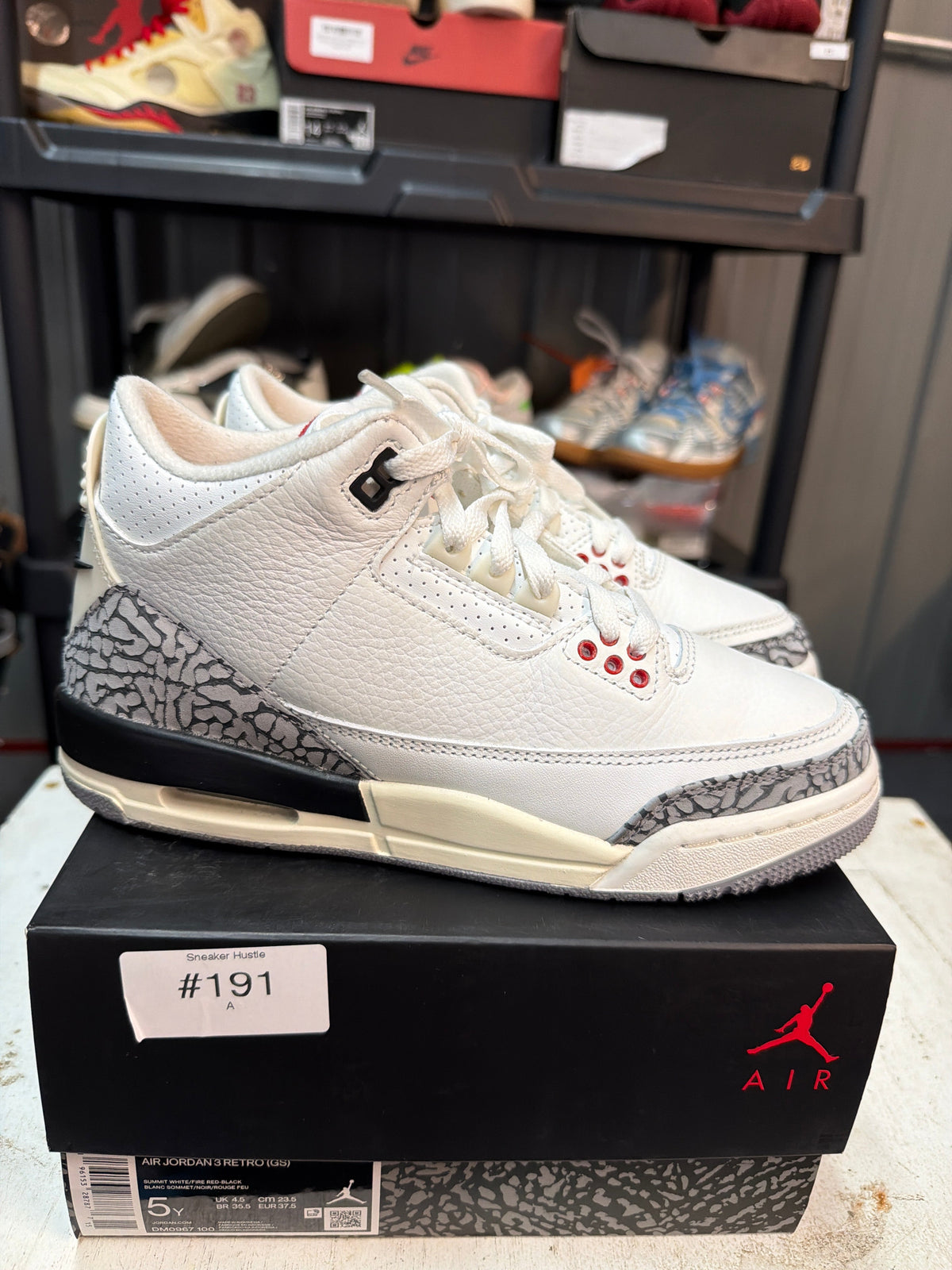 Reimagined - Jordan 3 - product photo shown in the listing for this item.