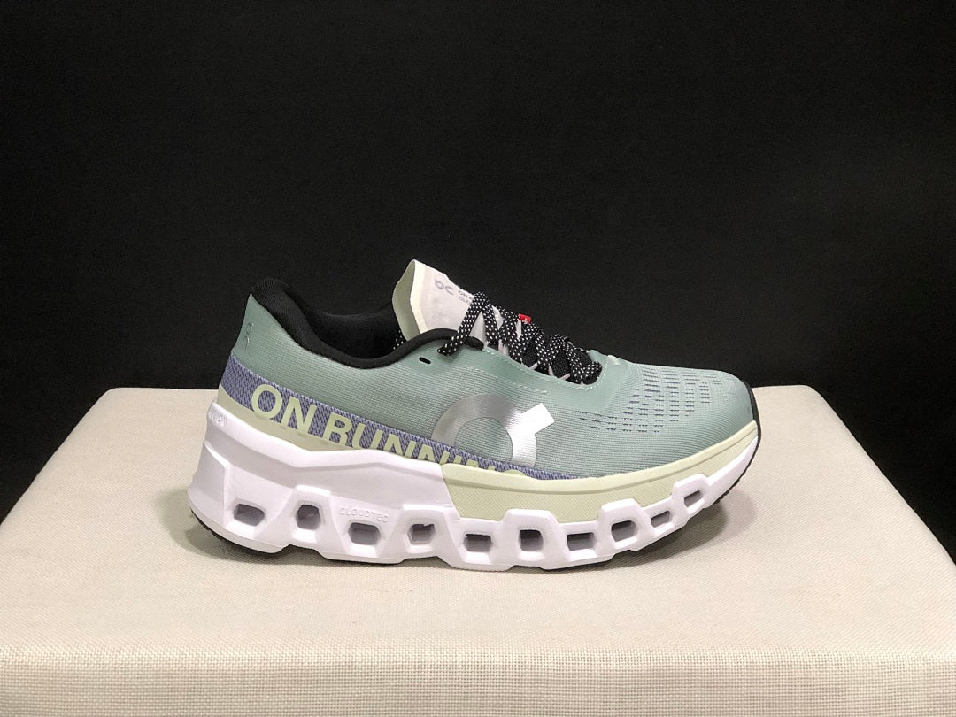 On Cloudmonster 2 Shoes for Running, Mineral Aloe - product image from the listing.