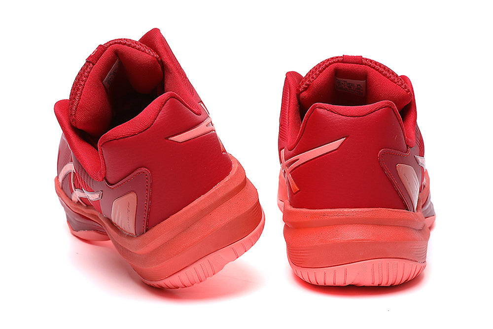ASICS Red Court Footwear - product photo shown in the listing for this item.