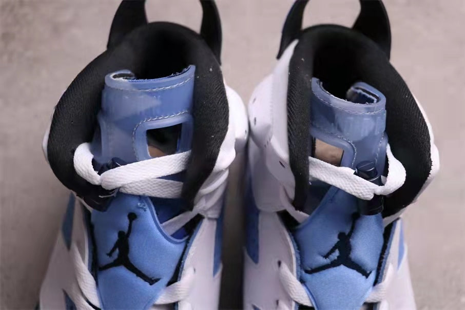 Jordan 6 Sneakers in University Blue CT8529-410 - product image from the listing.