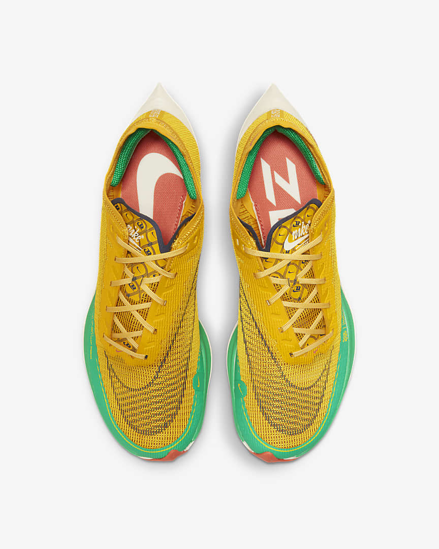 Nike ZoomX Vaporfly NEXT% 2 Shoes for Running DJ5182-700 - product image from the listing.