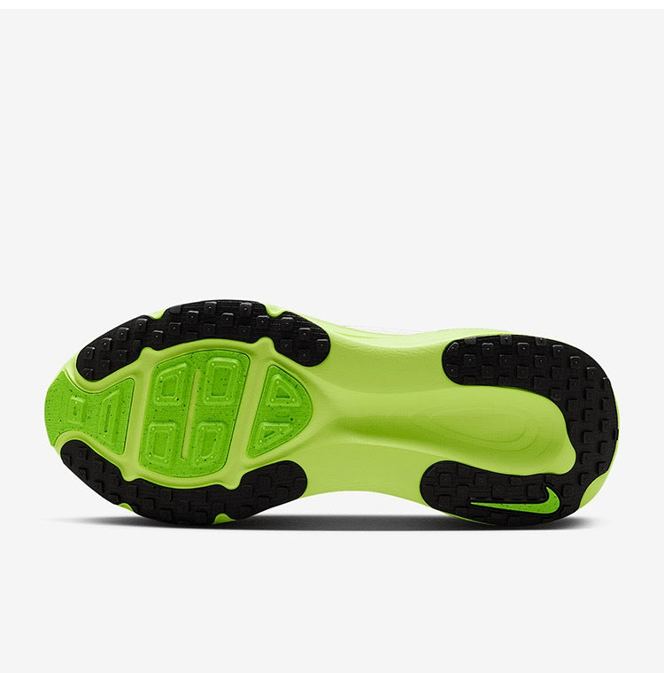 Nike Vomero 18 Running Shoes in White Green HM6803-100 - product image from the listing.