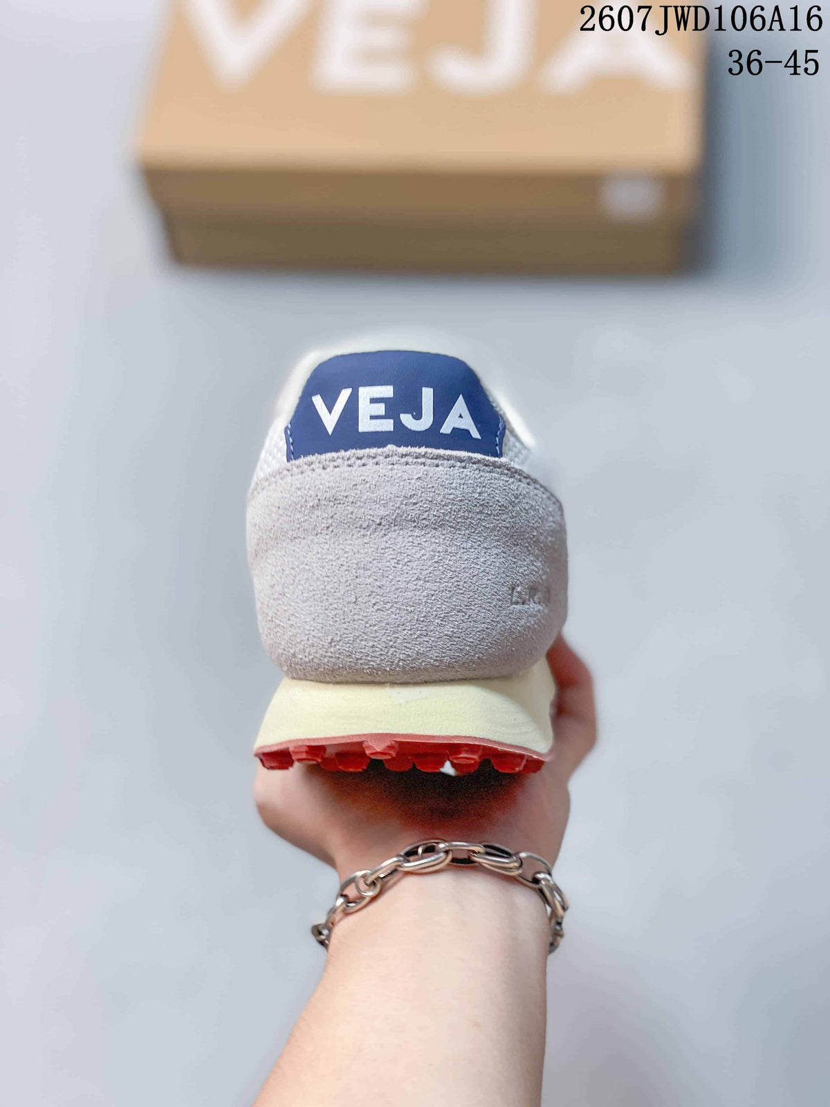 VEJA Rio Branco Alveomesh Sneakers in White Blue - product image from the listing.