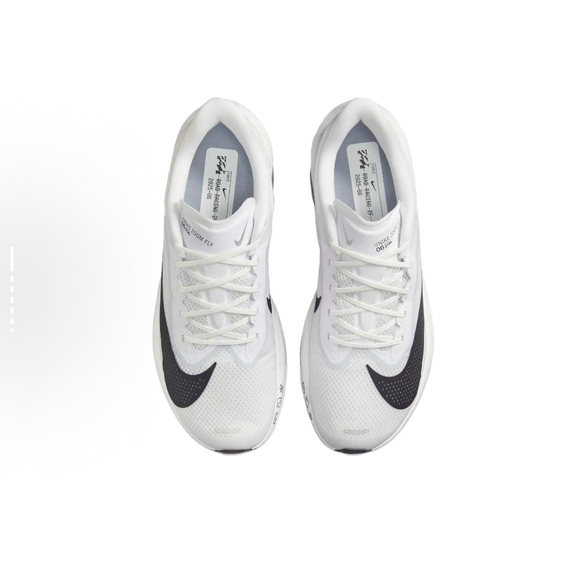 Nike Zoom Fly 6 Running Shoes FN8454-104 in White Grey - product image from the listing.