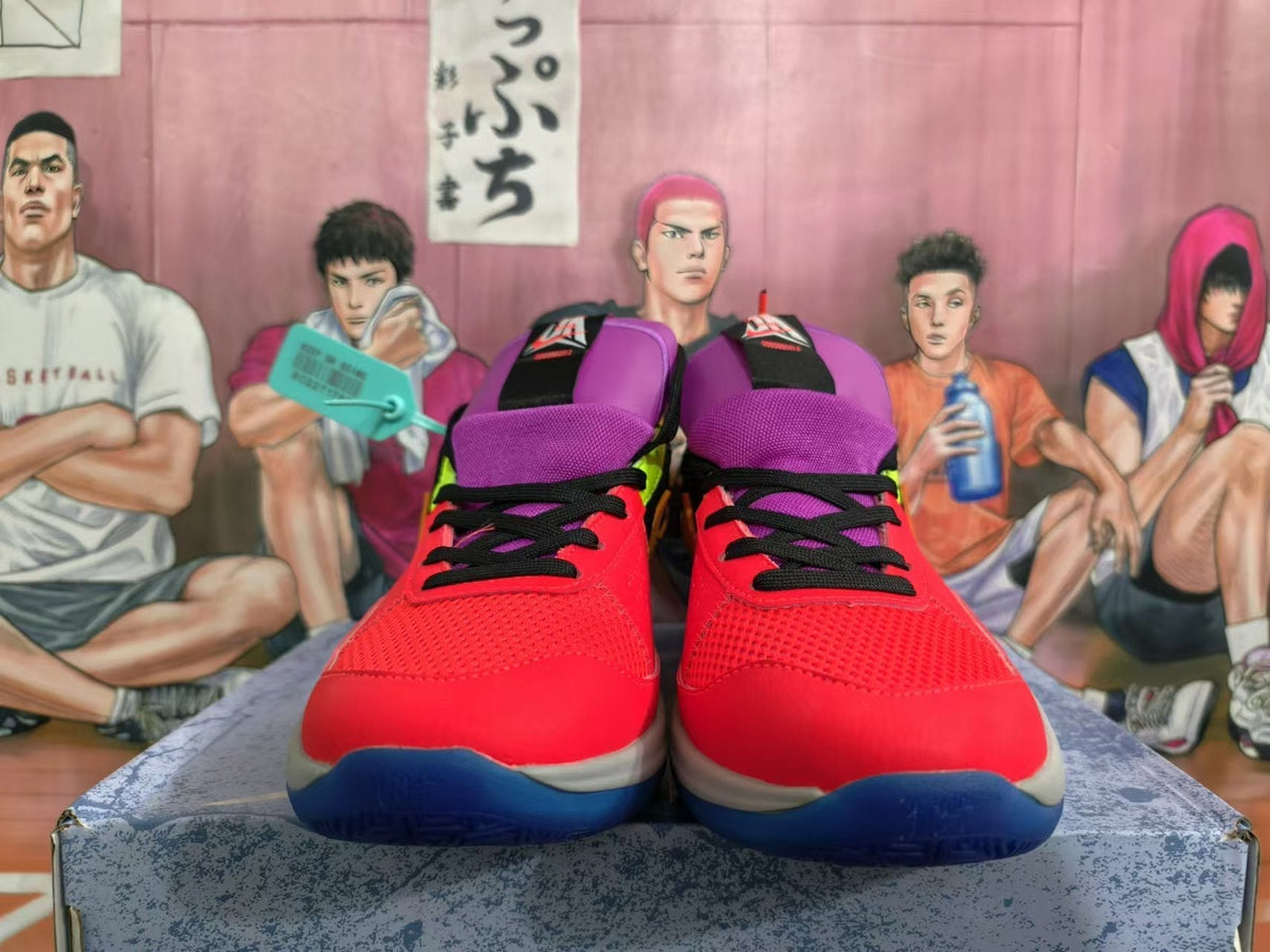 Nike All-Star Basketball Shoes in Red Multicolor - product image from the listing.