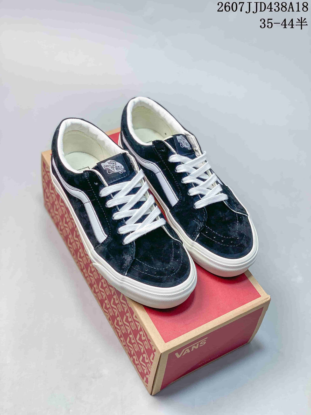 Vans SK8-Low Low-Top Sneakers in Black 2607JJD438A18 - product image from the listing.