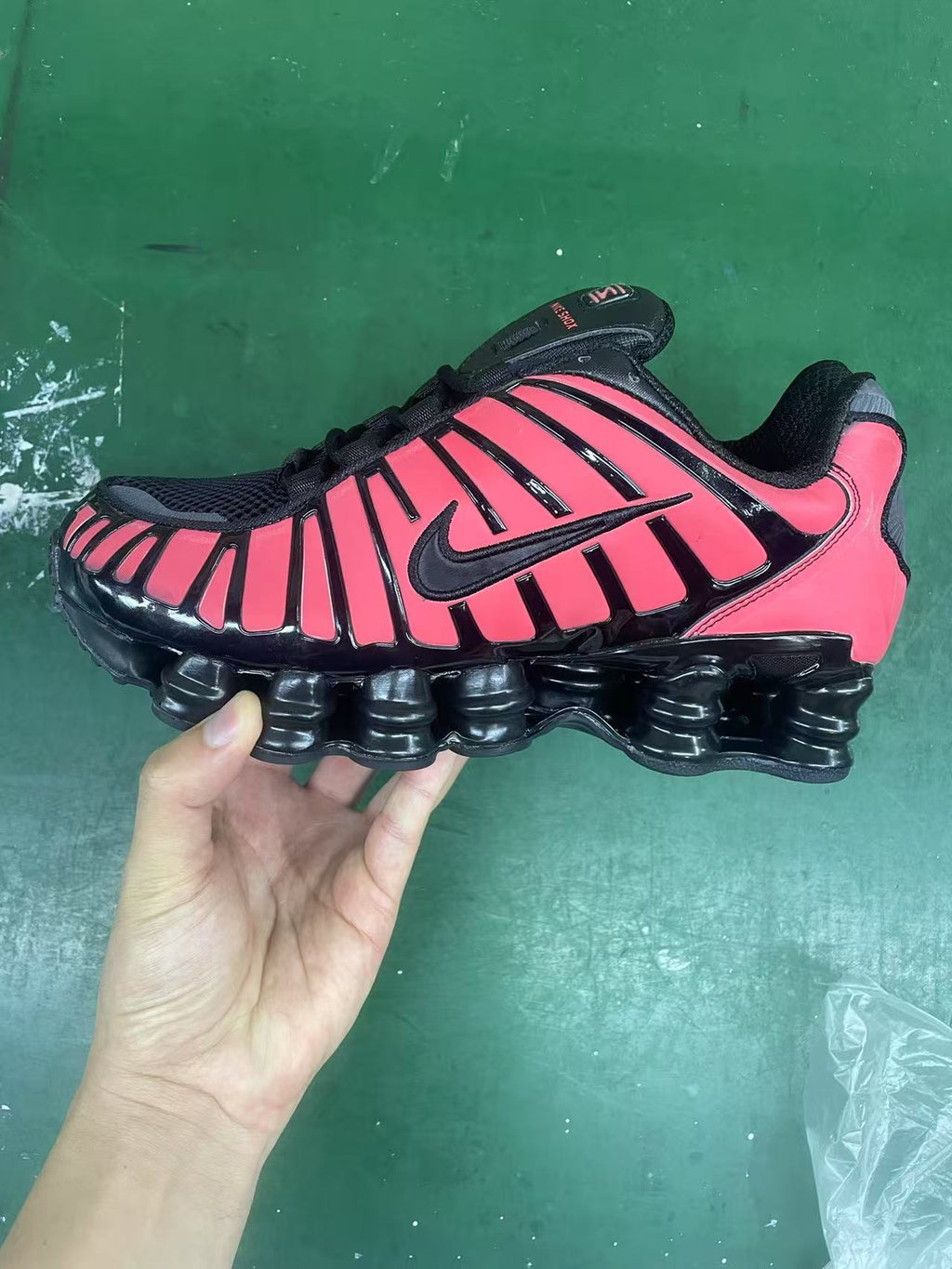 Nike Shox TL Trainers in Mixed Colorways - product image from the listing.
