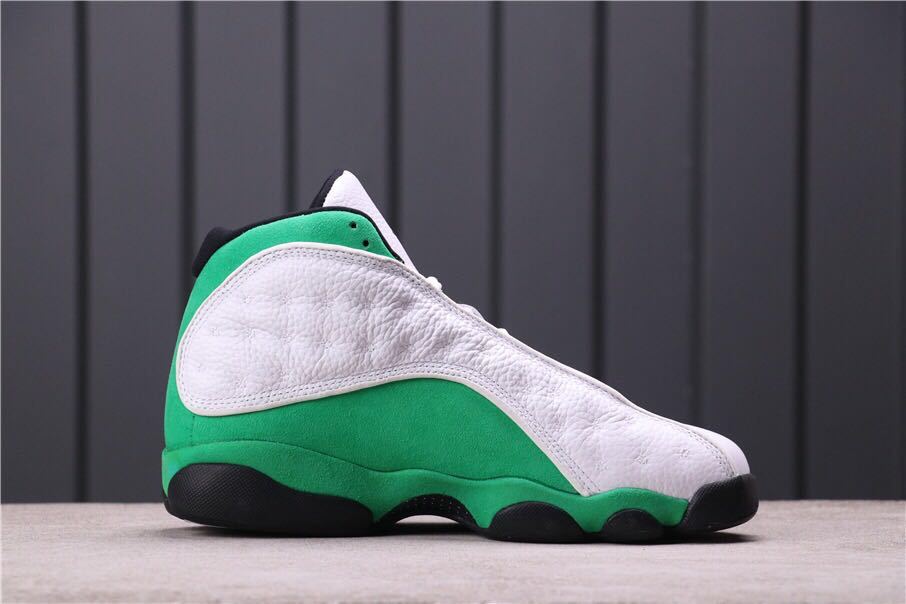 Air Jordan 13 Lucky Green High-Top Sneakers DB6537-113 - product image from the listing.