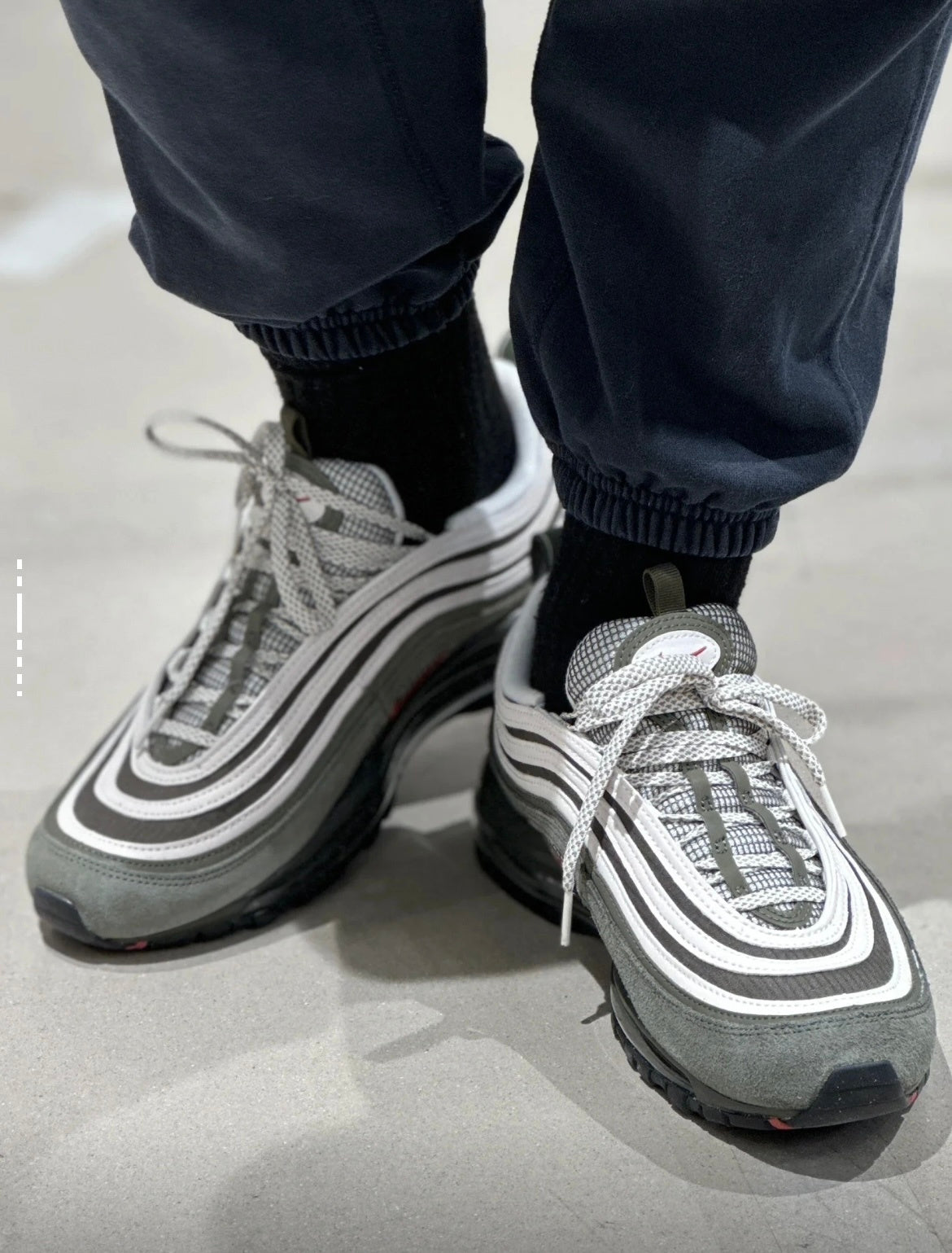 Nike Air Max 97 Sneakers FB9619-001 in Olive - product image from the listing.