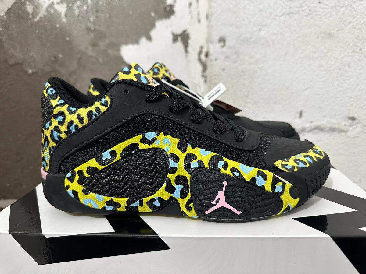 Jordan Luka 1 Basketball Footwear Black Leopard Print - product image from the listing.