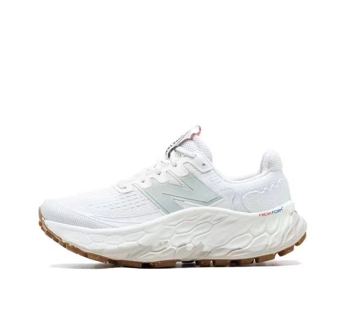 New Balance Fresh Foam More Trail Running Shoes in White - product image from the listing.