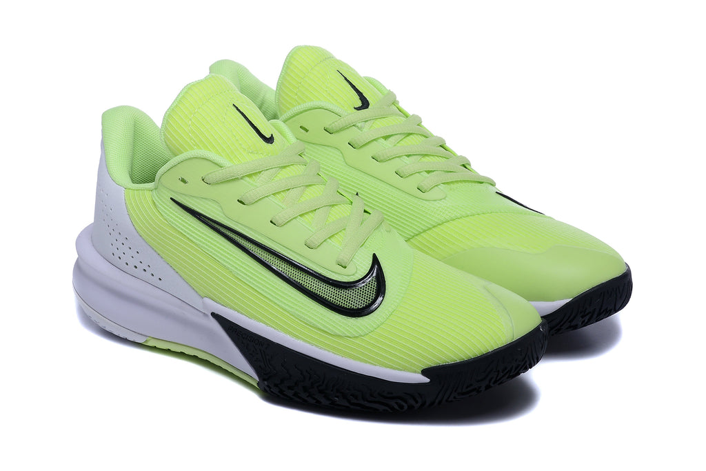 Nike Precision 7 Basketball Shoes, in Volt Yellow - product image from the listing.