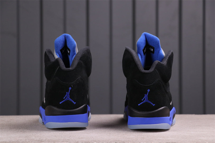 Air Jordan 5 Stealth 2.0 Sneakers in Black Blue CT4838-004 - product image from the listing.
