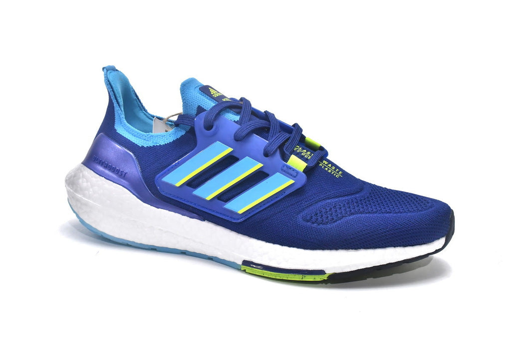 adidas UltraBoost 22 Shoes for Running, Blue, GX9333 - product image from the listing.
