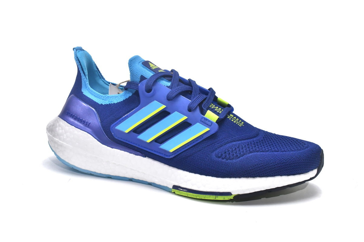 adidas UltraBoost 22 Shoes for Running, Blue, GX9333 - product image from the listing.
