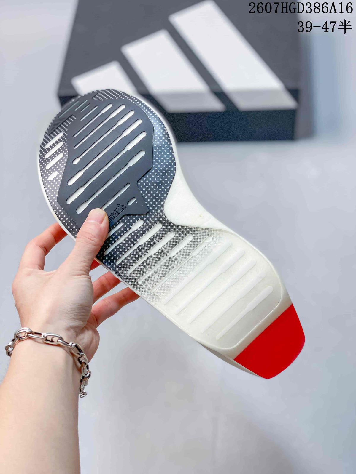 adidas Adizero Prime X Evo Running Shoes in White Black - product image from the listing.