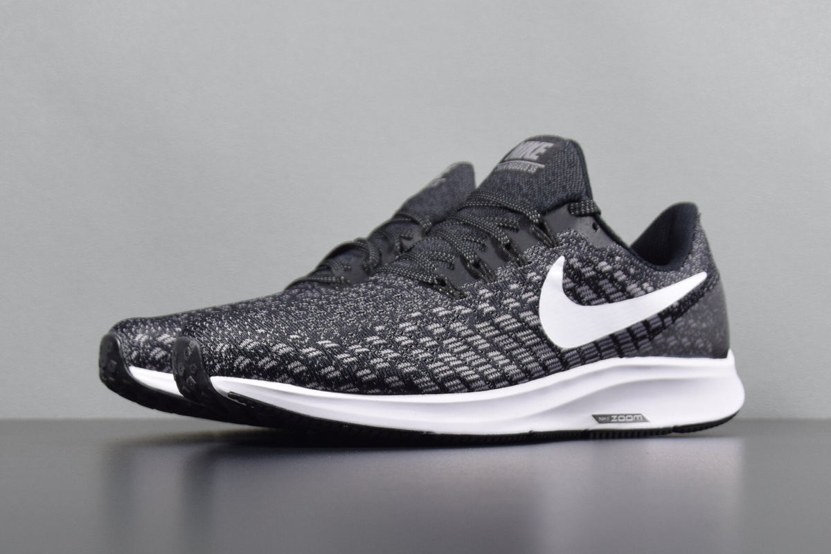 Nike Air Zoom Pegasus 35 Running Shoes in Black White 942851-001 - product image from the listing.
