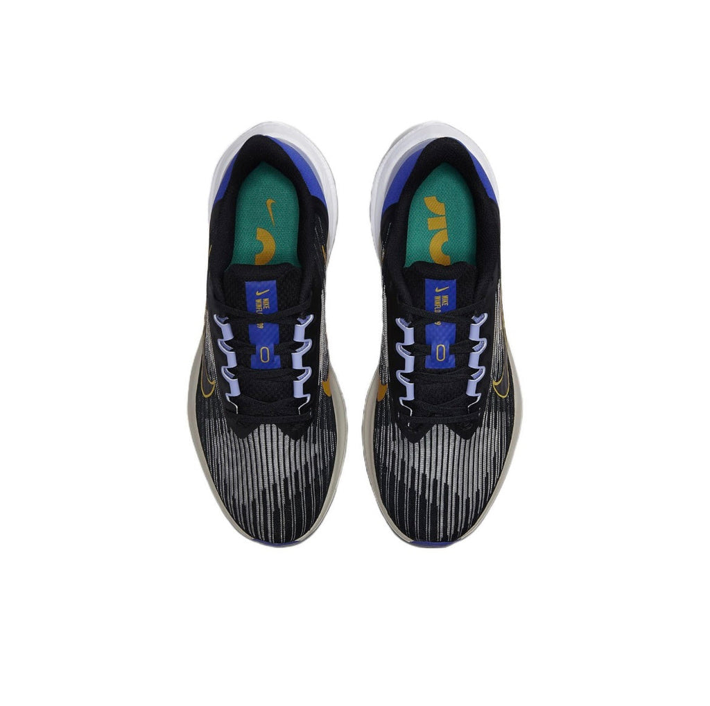 Nike Air Winflo 9 Running Shoes in Black Blue DD8686-003 - product image from the listing.