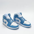 Air Jordan High-Top Sneakers University Blue White 554724-106 - product image from the listing.