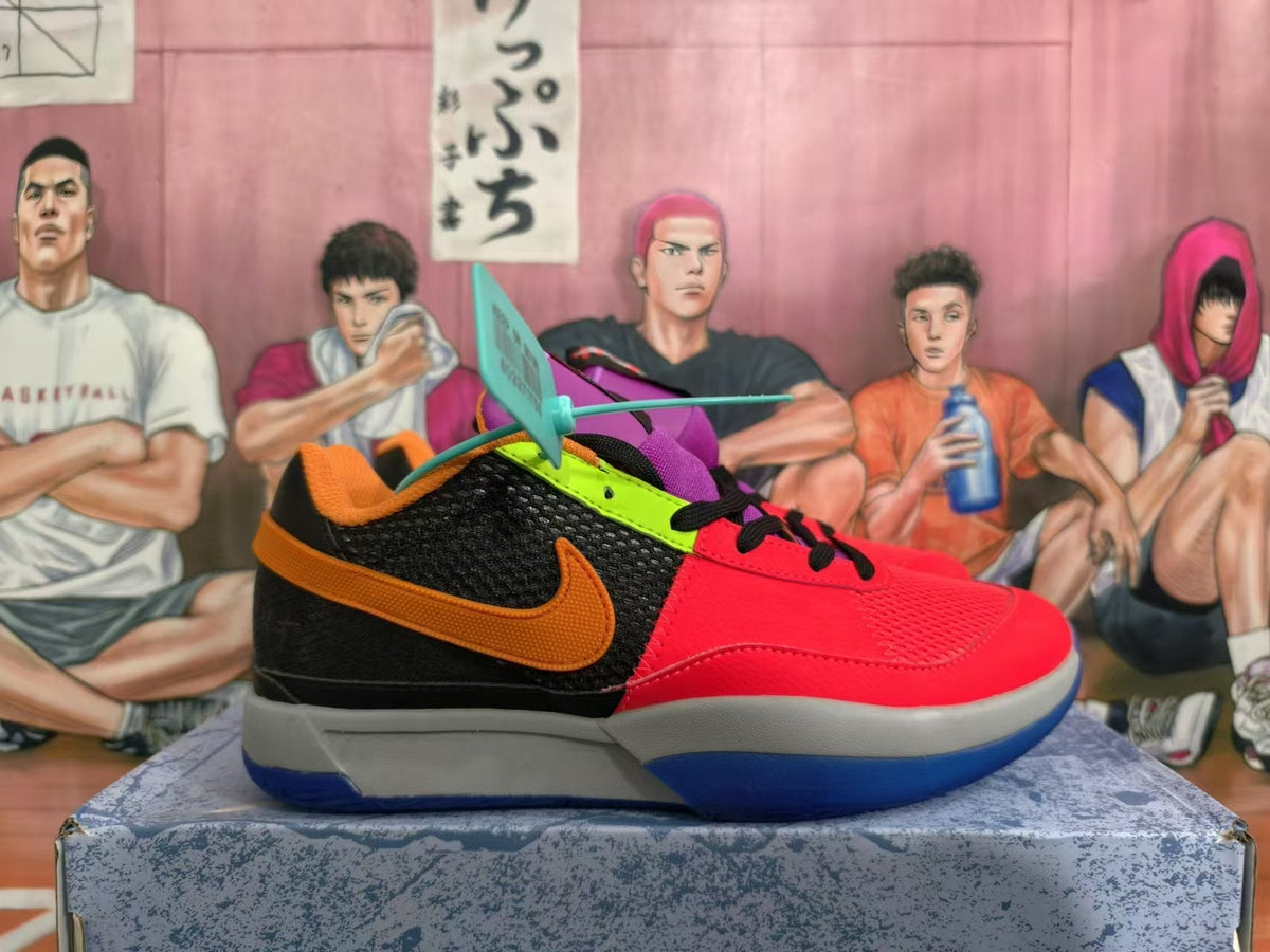 Nike All-Star Basketball Shoes in Red Multicolor - product image from the listing.
