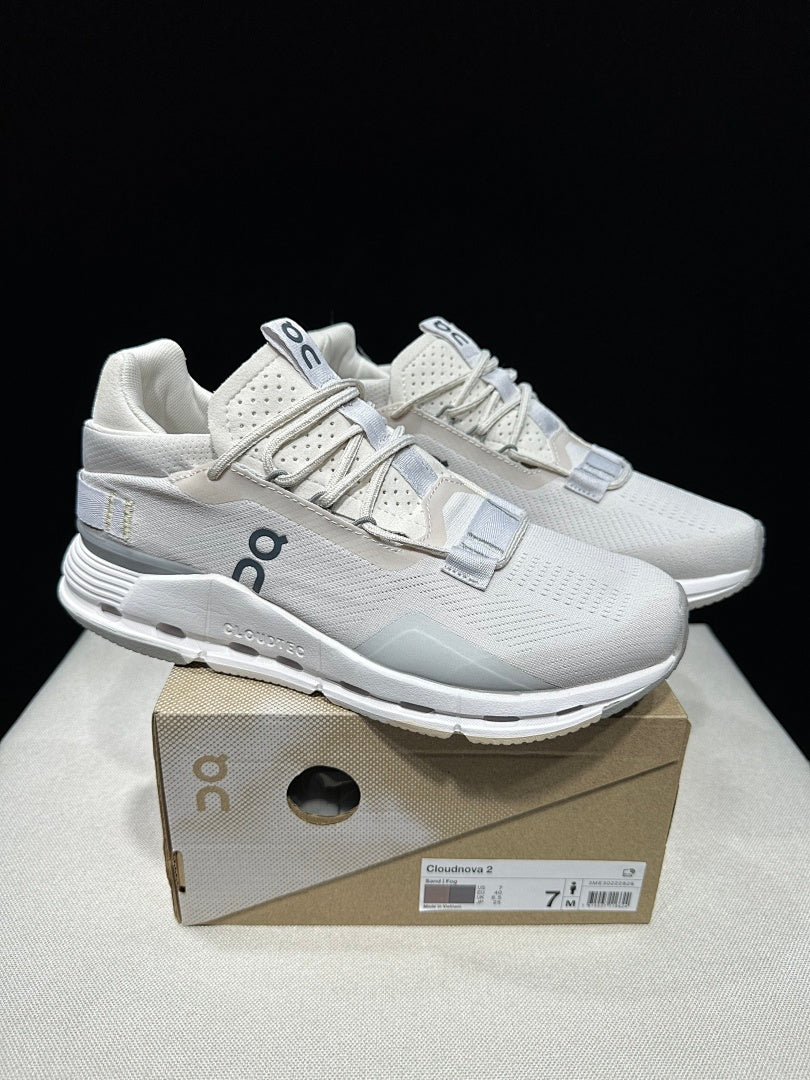Light Gray On Cloudnova 2 Sneakers - product image from the listing.