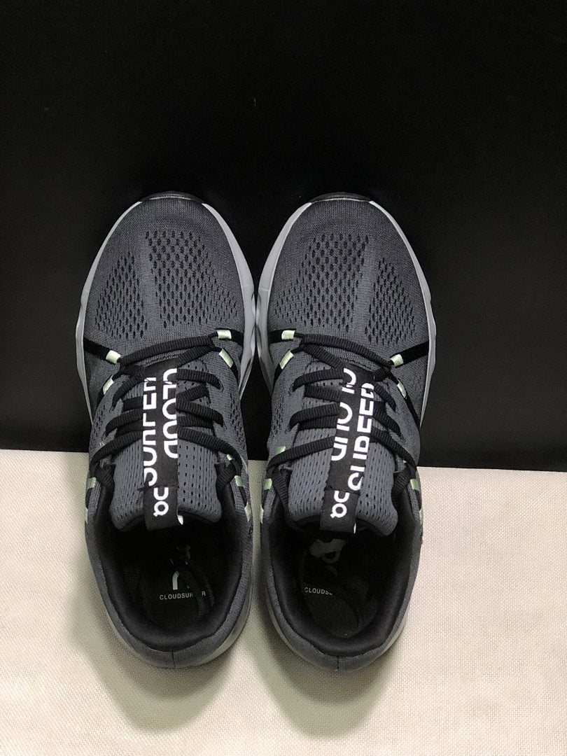 Iron Black On Cloudsurfer Running Shoes - product image from the listing.