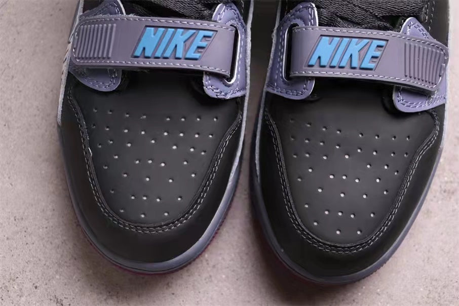 Jordan Legacy 312 Sneakers in Grey Purple AV3922-005 - product image from the listing.
