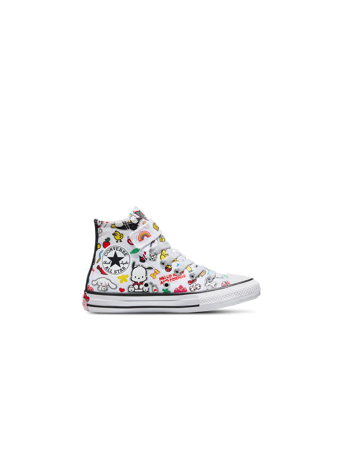 Converse x Hello Kitty (PS) Chuck Taylor All Star HI in White - product image from the listing.