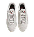 Nike White Grey Red Mesh Trainers - product image from the listing.