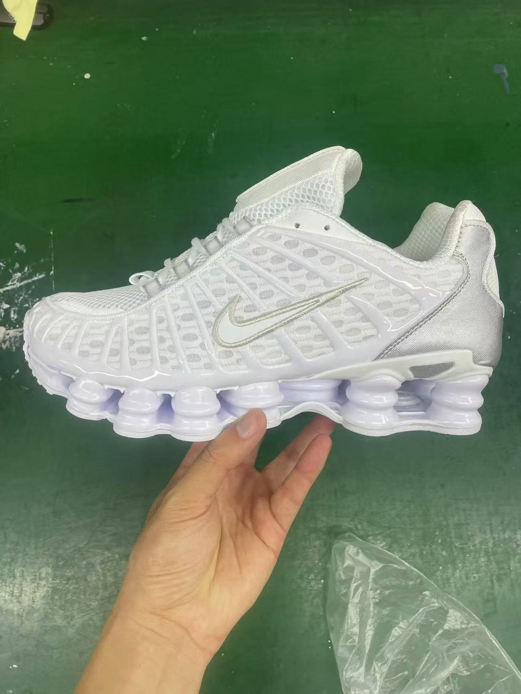 Nike Shox TL Trainers in Mixed Colorways - product image from the listing.