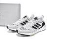 adidas UltraBoost 22 GX5573 White Black Zebra Shoes for Running - product image from the listing.