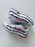 Nike P-6000 Sneakers in White Red BV1021-101 - product image from the listing.