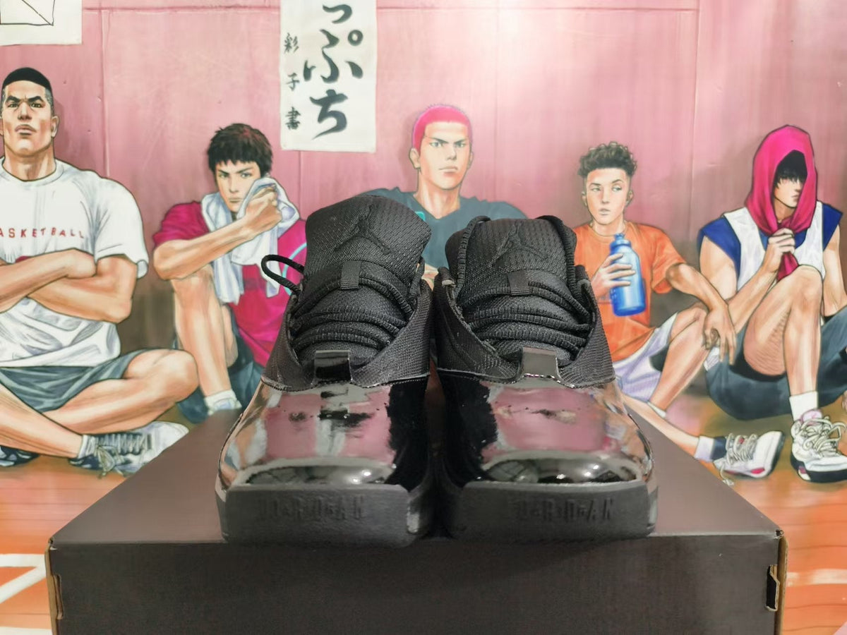 Jordan Luka 1 Basketball Shoes, in Black - product image from the listing.