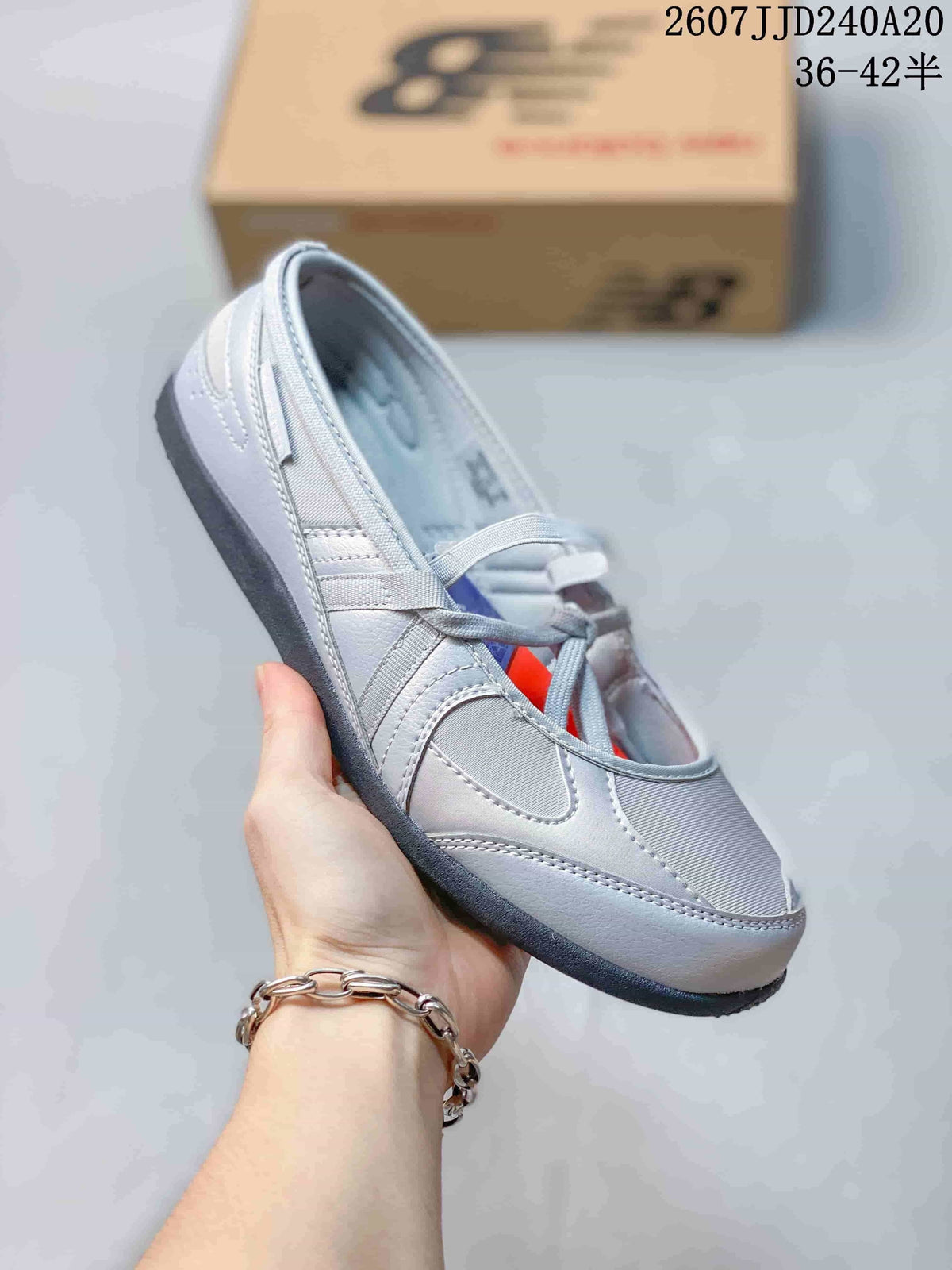Women's New Balance Flat Breeze Mary Jane Sneakers 711260QQT - product image from the listing.