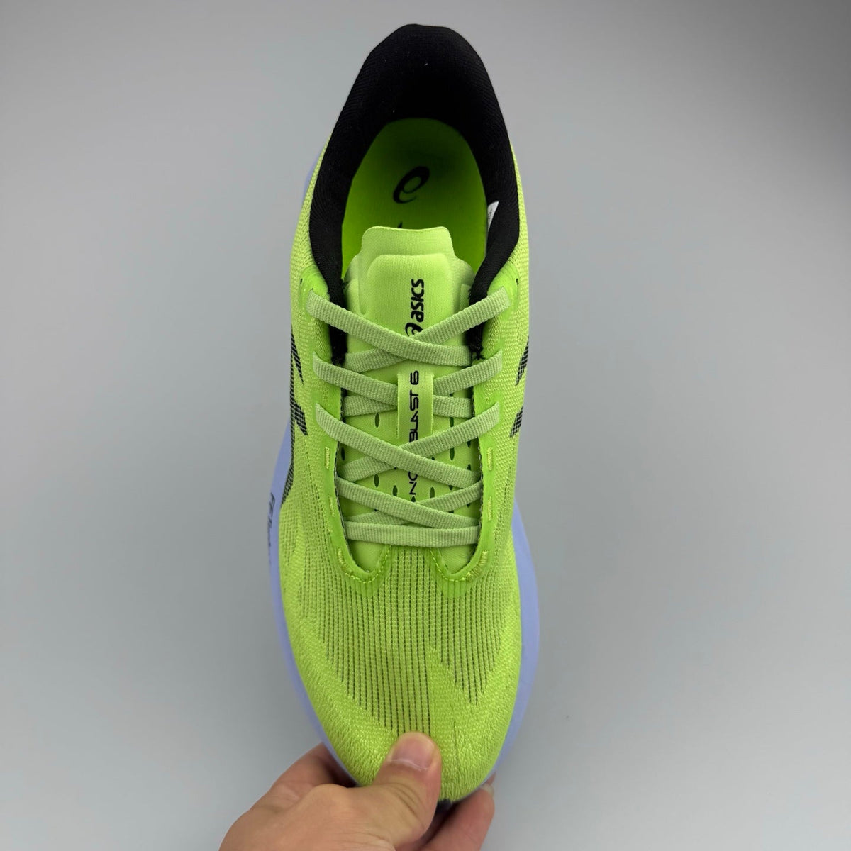 Volt and Blue Nike Alphafly 3 Running Shoes - product image from the listing.