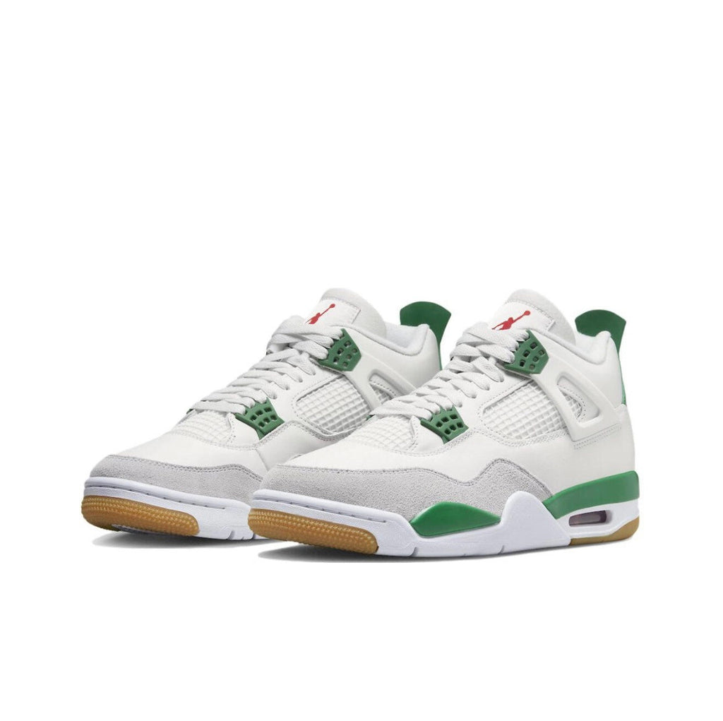 Nike SB x Air Jordan 4 Pine Sneakers in Green DR5415-103 - product image from the listing.