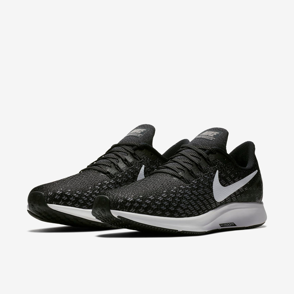 Nike Air Zoom Pegasus 35 Running Shoes in Black White 942851-001 - product image from the listing.