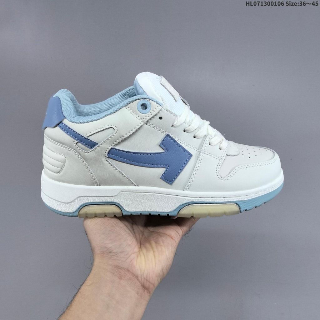 White OFF-WHITE Arrows Low-Top Sneakers - product image from the listing.
