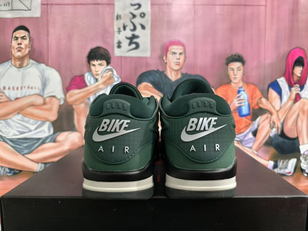 Nike Air Flight 89 Basketball Sneakers in Green - product image from the listing.