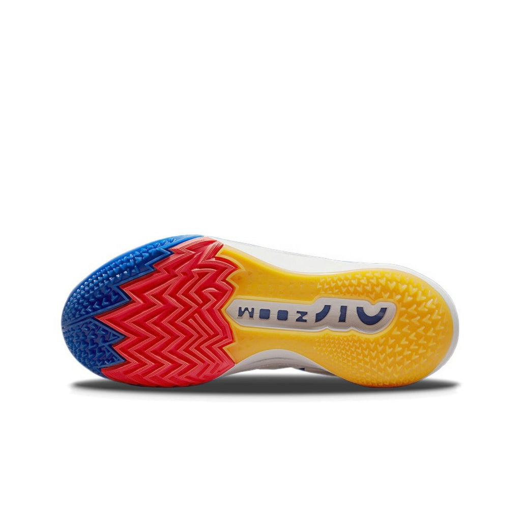 Nike Air Zoom G.T. Cut 2 Basketball Shoes in White Blue DJ6015-102 - product image from the listing.